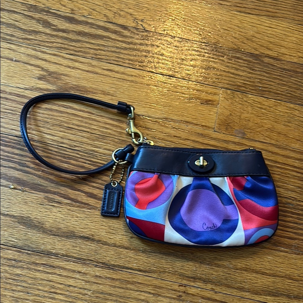 Coach Multicolor Wristlet